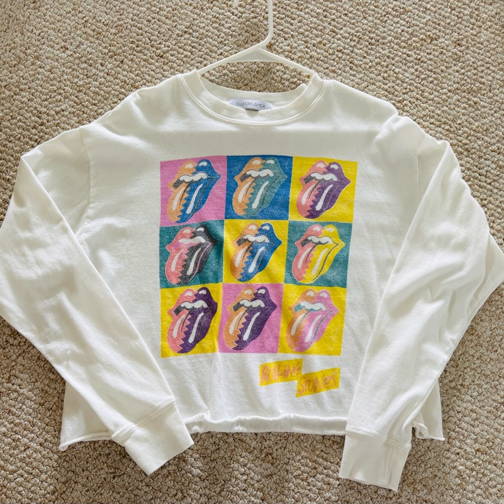 DAYDREAMER Rolling Stones Long Sleeve T-Shirt XS